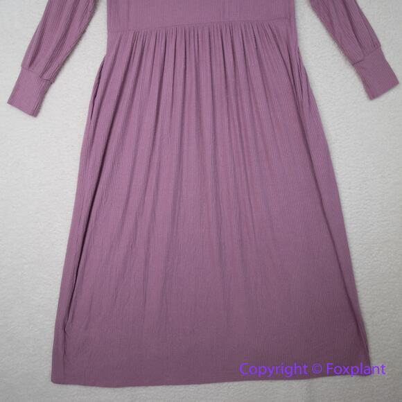 New!  Anthropologie Dolan Left Coast Alissa Maxi Dress Mauve, size - Picture 13 of 16